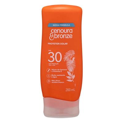 Protetor Solar Corporal Cenoura E Bronze Fps30 200ml