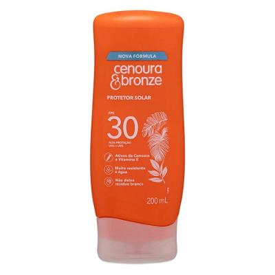 Protetor Solar Corporal Cenoura E Bronze Fps30 200ml