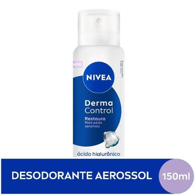 Desodorante Aerosol Nivea Derma Control Feminino Restaura 150ml