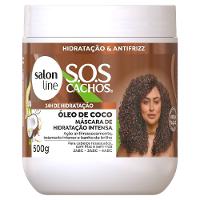 Máscara Capilar Salon Line Sos Cachos Óleo De Coco 500g - 1