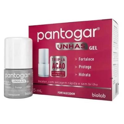 Gel Fortalecedor De Unhas Pantogar 5ml
