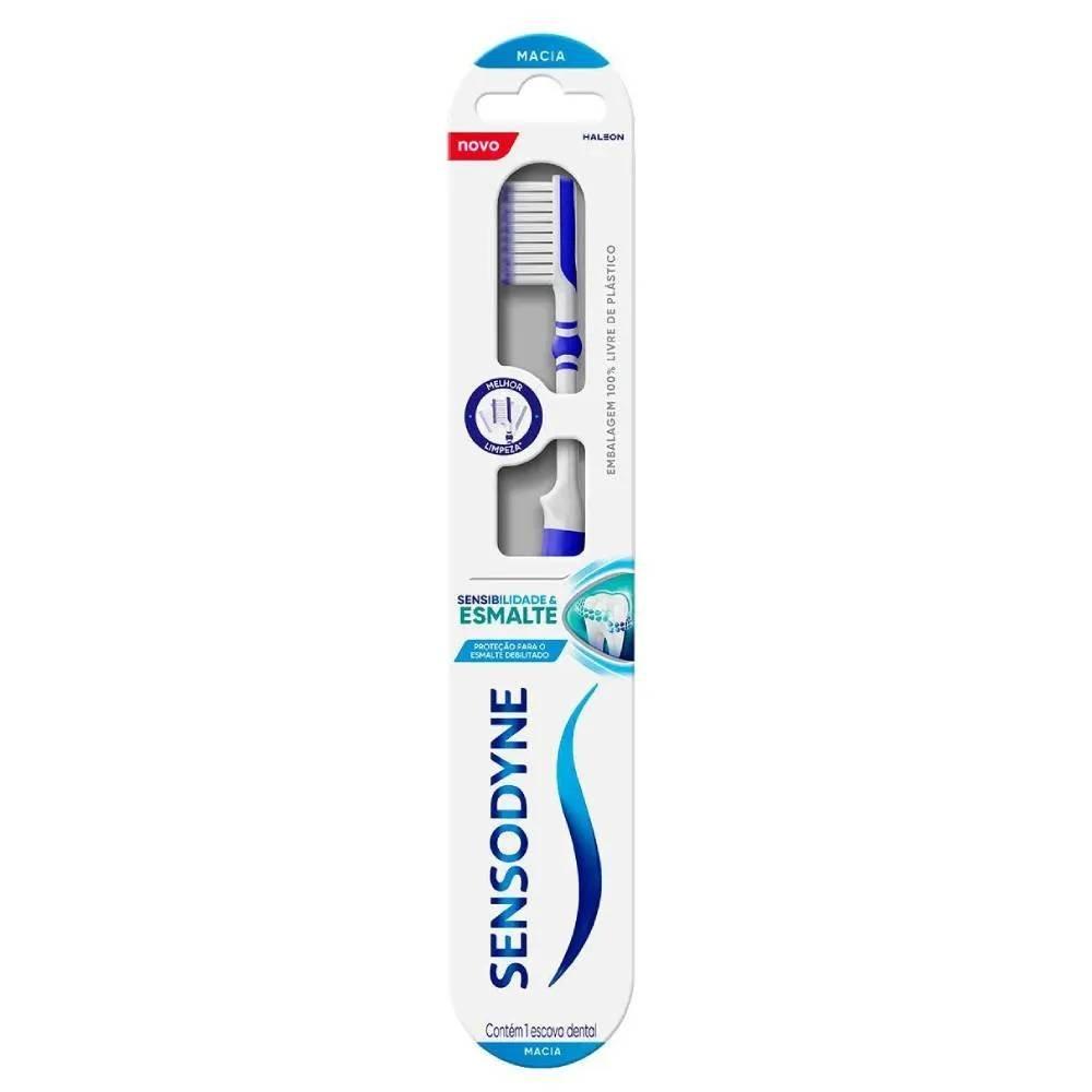Escova Dental Sensodyne Sensibilidade & Esmalte Macia 1 Unidade - 1
