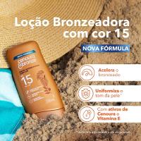 Loção Bronzeadora Cenoura E Bronze Com Cor Fps15 110ml - 2