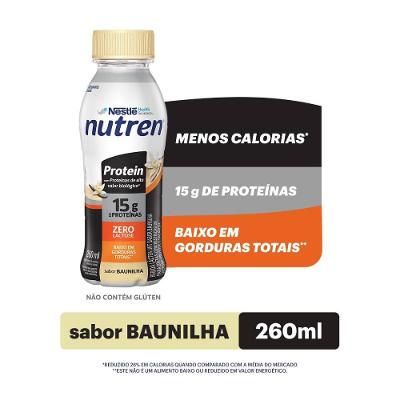 Bebida Láctea Nutren Protein Baunilha 15g 260ml