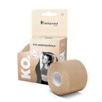 Fita Kinesiológica Bege Dellamed 5 Metros - 1