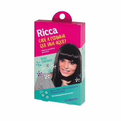 Adesivo Secativo Ricca Para Acne 20 Unidades
