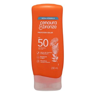 Protetor Solar Corporal Cenoura E Bronze Fps50 200ml