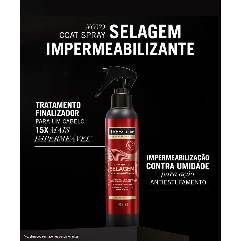 Finalizador Capilar Tresemmé Coat Spray Selagem Impermeabilizante 180ml - 5