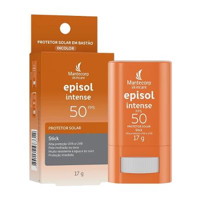 Protetor Solar Facial Episol Intense Stick Fps 50 17g