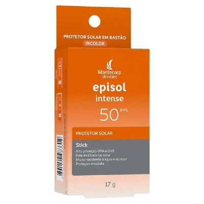 Protetor Solar Episol Intense Stick Fps 50 17g