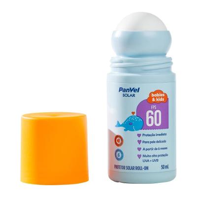 Protetor Solar Roll-on Panvel Babies&kids Fps60 50ml