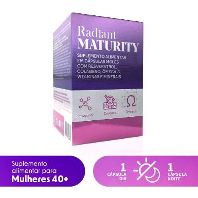 Suplemento Alimentar Radiant Maturity 60 Cápsulas