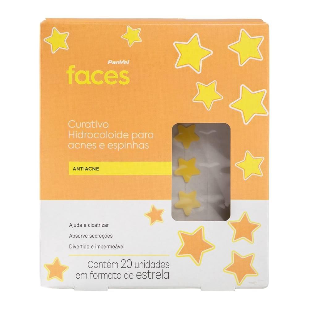 Curativo Secativo Para Acne De Estrelas Panvel Faces Antiacne 20 Unidades - 1