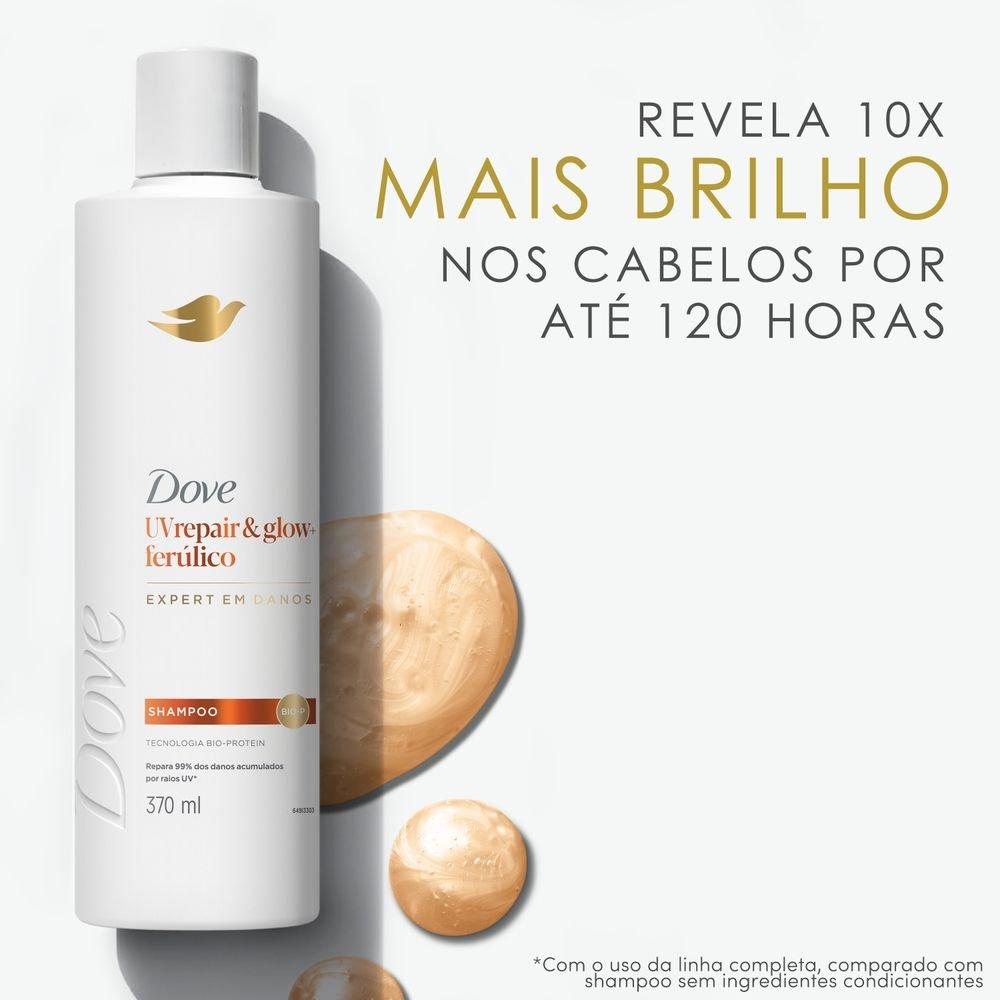 Shampoo Dove Uv Repair & Glow Ferúlico 370ml - 5