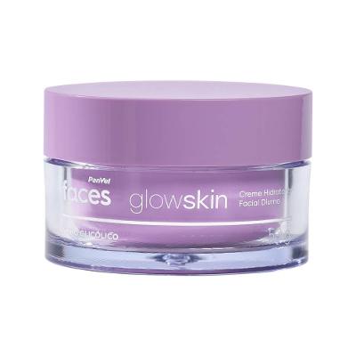 Creme Hidratante Facial Diurno Glicólico Panvel Faces Glow Skin 50g