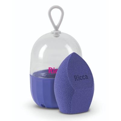 Esponja Para Maquiagem Ricca Make Up Perfect Curved Shape 1 Unidade