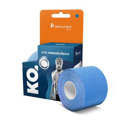 Fita Kinesiológica Azul Dellamed 5 Metros