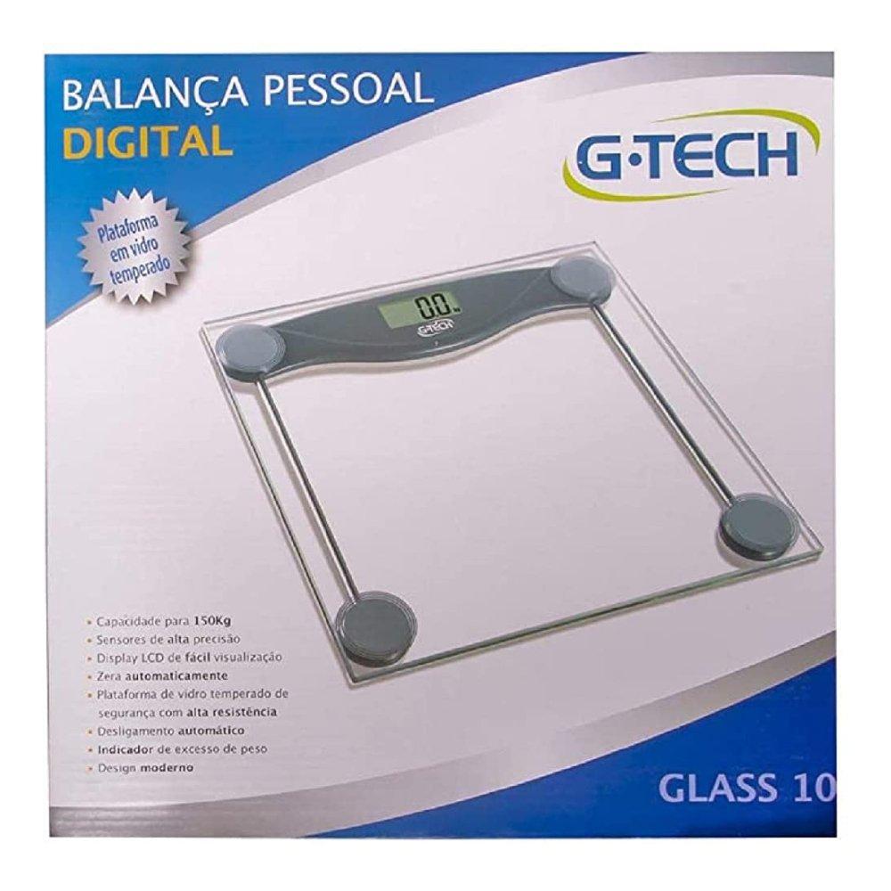 Balança Pessoal Digital Vidro G-tech G10 - 2
