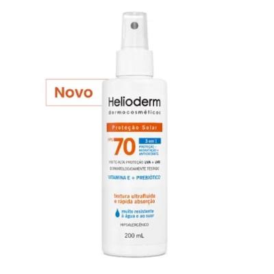 Protetor Solar Corporal Helioderm Spray Fps70 200ml