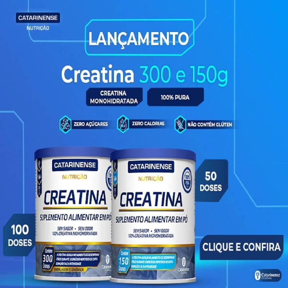 Creatina Catarinense Nutrição 300g - 3