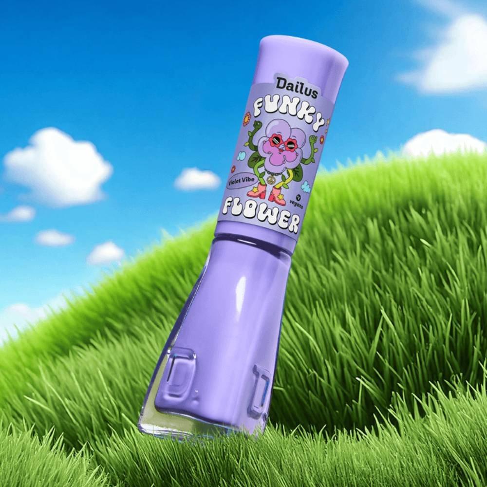 Esmalte Dailus Funky Flower Violet Vibe 8ml - 4