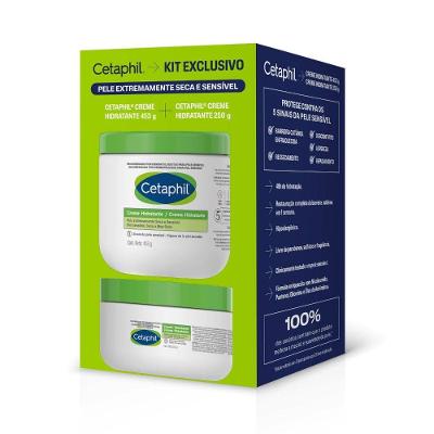 Kit Cetaphil Creme Hidratante 453g + 250g