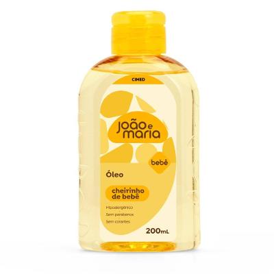 Óleo Corporal Cheirinho De Bebê João E Maria 200ml