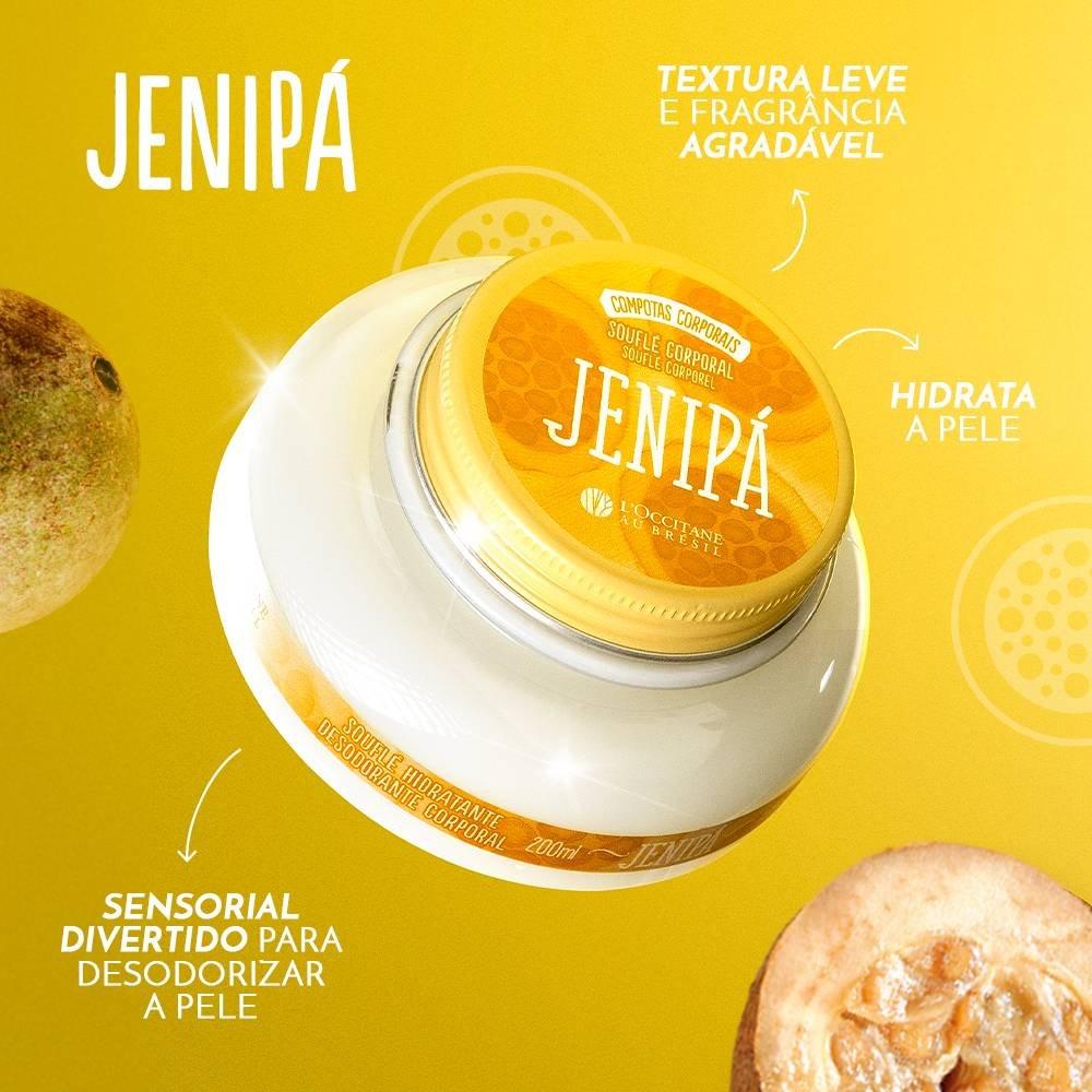 Hidratante Corporal Souflé Loccitane Au Brésil Jenipá 200ml - 2