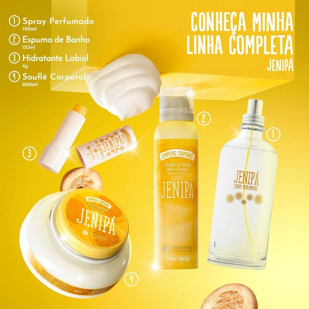 Hidratante Corporal Souflé Loccitane Au Brésil Jenipá 200ml - 3