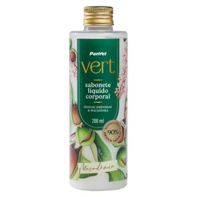 Sabonete Líquido Corporal Macadâmia Panvel Vert 200ml