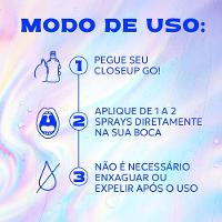 Enxaguatório Bucal Em Spray Ice Closeup Go! 35ml - 5