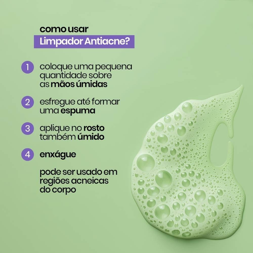 Limpador Facial Sallve Antiacne Refil 240ml - 4