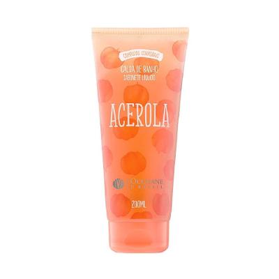 Sabonete Líquido Calda De Banho Loccitane Au Brésil Acerola 200ml