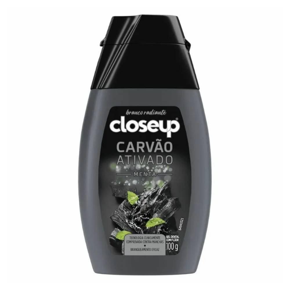 Creme Dental Em Gel Close Up Carvão Ativado Menta 100g - 1