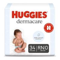 Fralda Huggies Dermacare Rn 34 Unidades - 1