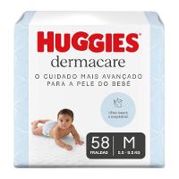 Fralda Huggies Dermacare M 58 Unidades - 1