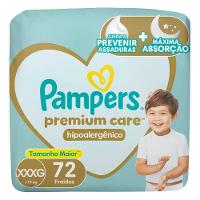 Fralda Pampers Premium Care Max Xxxg Com 72 Unidades - 1