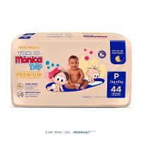 Fralda Turma Mônica Baby Premium Tamanho P Com 44 Unidades - 2