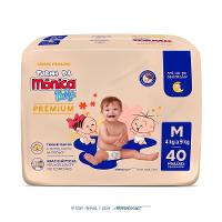 Fralda Turma Mônica Baby Premium Tamanho M Com 40 Unidades - 2