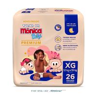 Fralda Turma Mônica Baby Premium Tamanho Xg Com 26 Unidades - 2