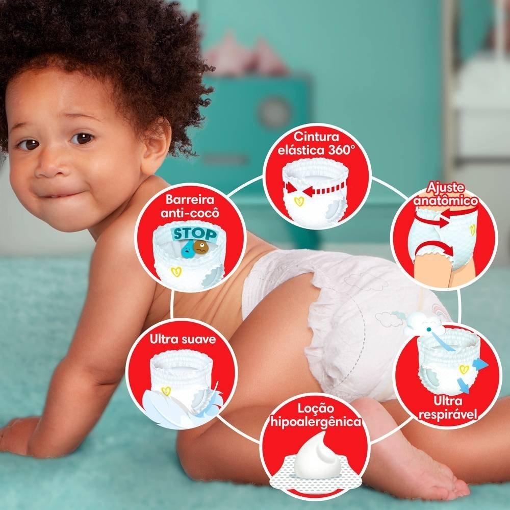 Fralda Pampers Pants Premium Care Jumbo Xg 96 Unidades - 4