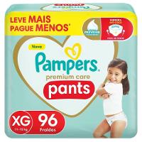 Fralda Pampers Pants Premium Care Jumbo Xg 96 Unidades - 1