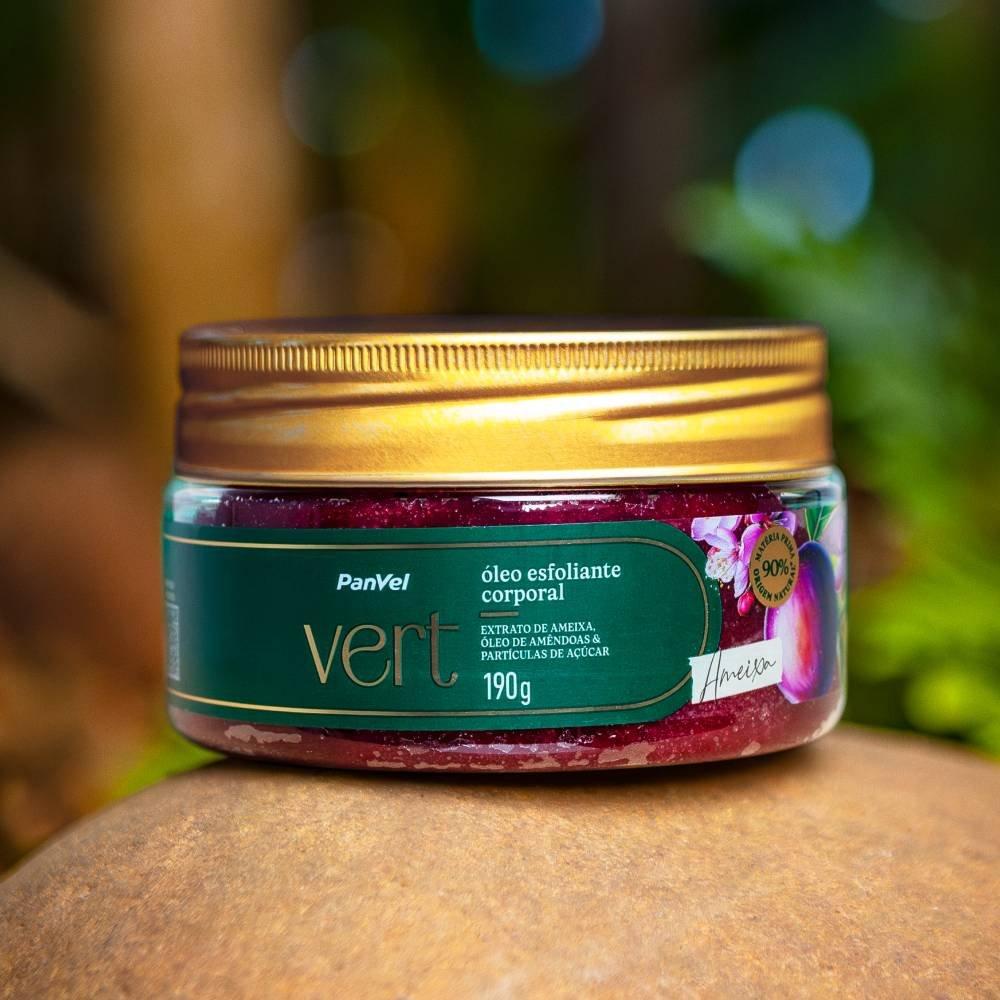 Óleo Esfoliante Corporal Ameixa Panvel Vert 190g - 1
