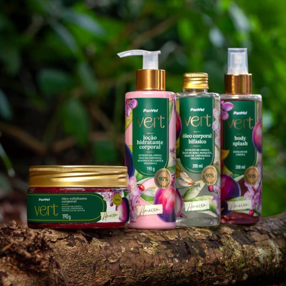 Óleo Esfoliante Corporal Ameixa Panvel Vert 190g - 3