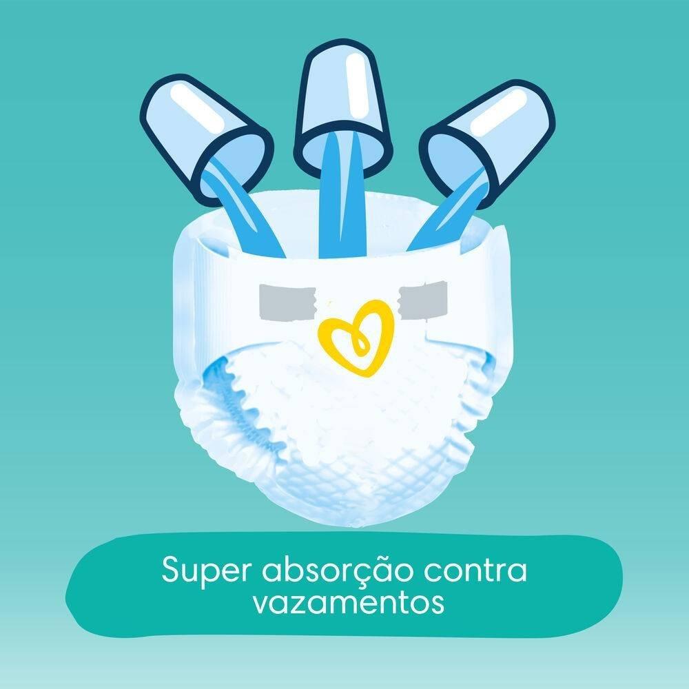 Fralda Pampers Supersec Pacotão Xg Com 22 Unidades - 3