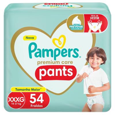 Fralda Pampers Pants Premium Care Xxxg 54 Unidades