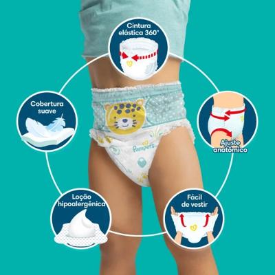 Fralda Pampers Pants Ajuste Total Xxxg 54 Unidades