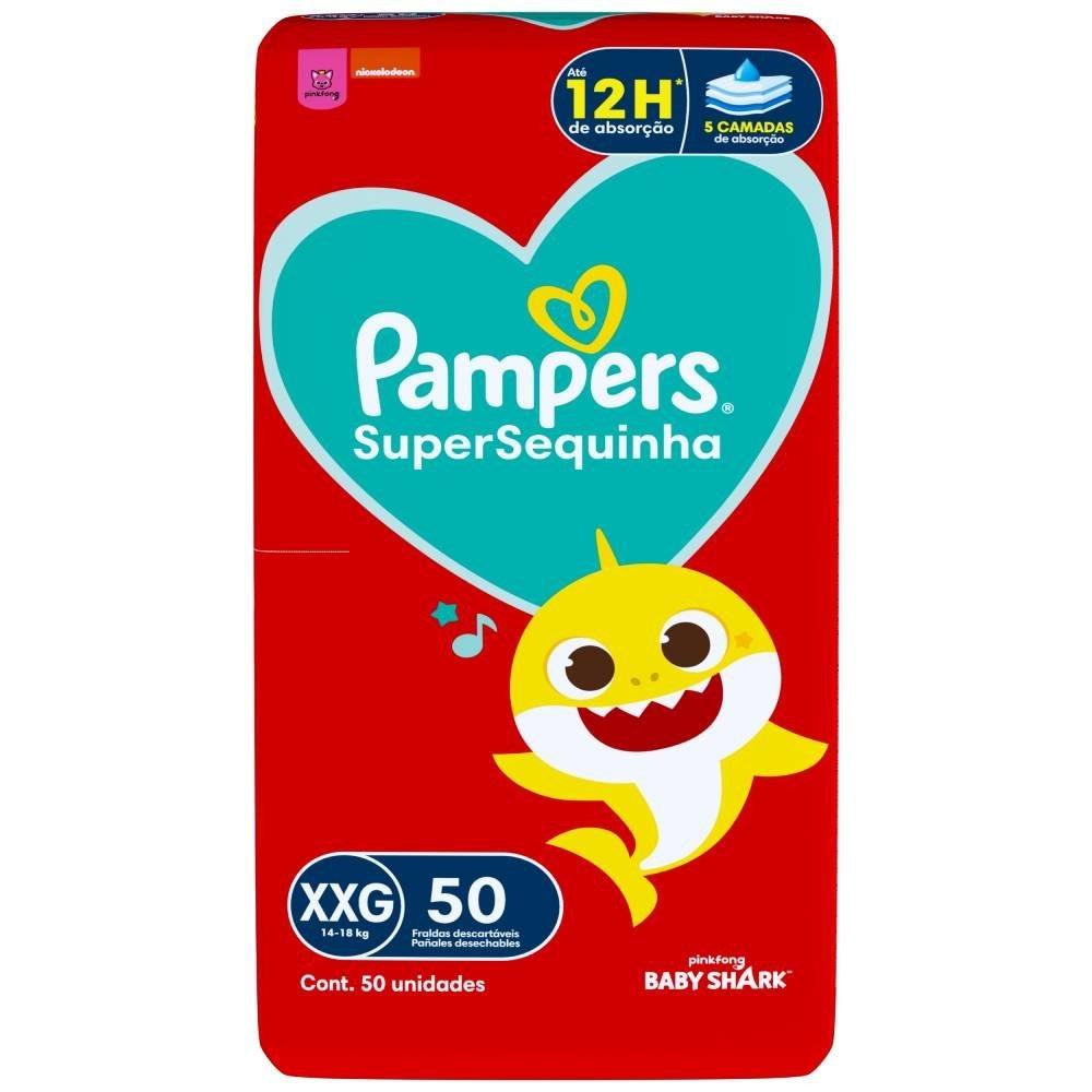 Fralda Pampers Supersequinha Xxg Com 50 Unidades - 2