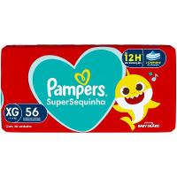 Fralda Pampers Supersequinha Xg Com 56 Unidades - 1