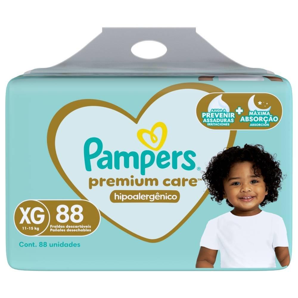 Fralda Pampers Premium Care Max Xg Com 88 Unidades - 1